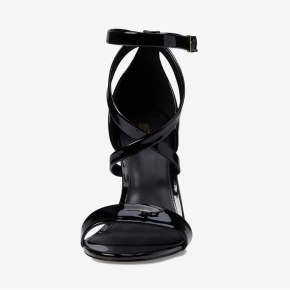 NEW💕MICHAEL KORS Astrid Sandal in Black Size 9 - Picture 2 of 13